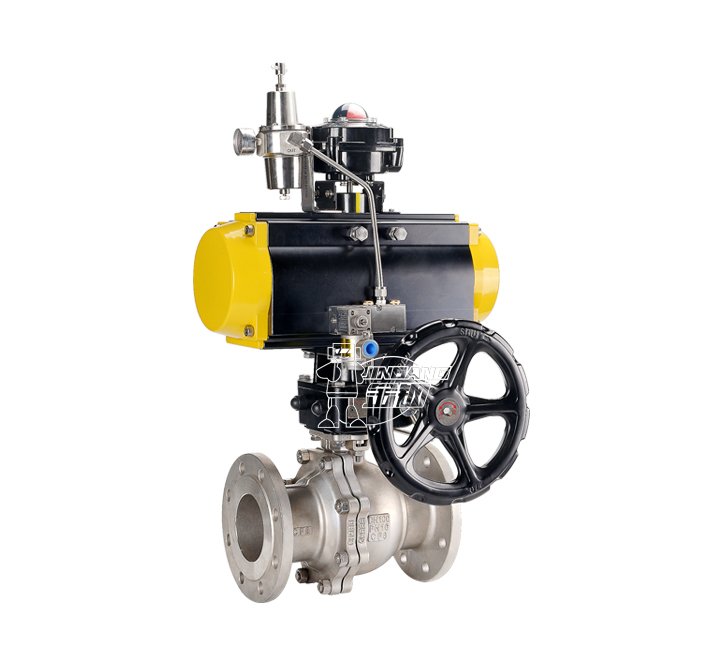 Pneumatic ball valve instructi